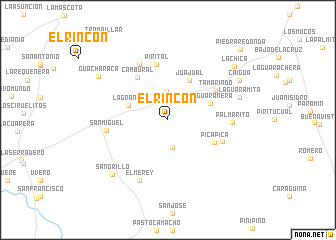 map of El Rincón