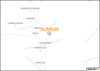 map of El Rincón