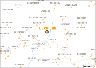 map of El Rincón