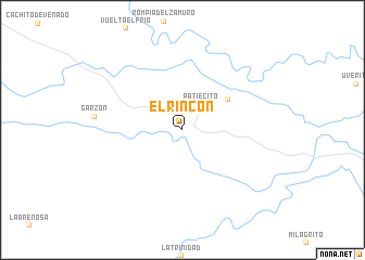 map of El Rincón