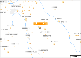 map of El Rincón