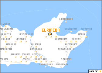 map of El Rincón