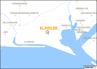 map of El Rincón