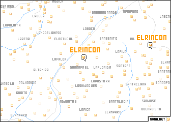 map of El Rincón