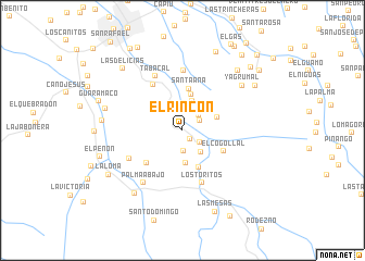 map of El Rincón