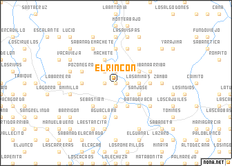 map of El Rincón