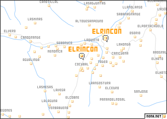 map of El Rincón