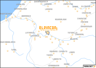 map of El Rincón