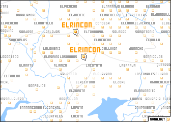 map of El Rincón