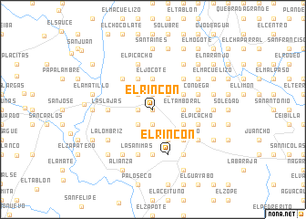 map of El Rincón