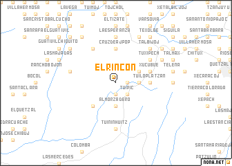 map of El Rincón