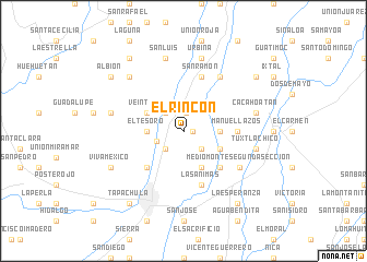 map of El Rincón
