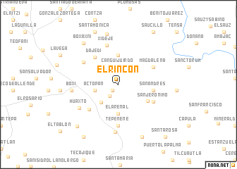 map of El Rincón