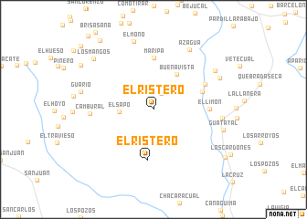 map of El Ristero