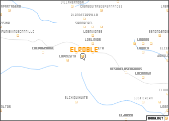 map of El Roble