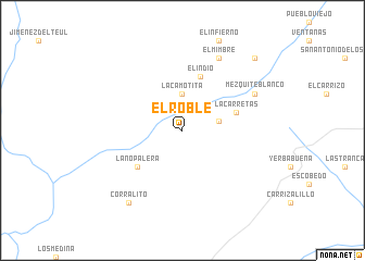 map of El Roble