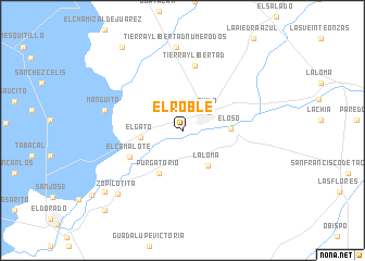 map of El Roble