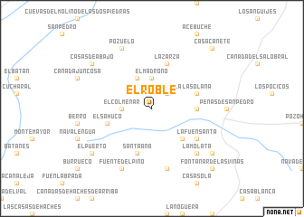 map of El Roble