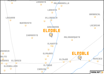 map of El Roble