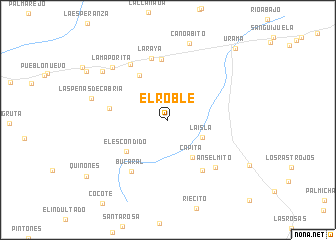 map of El Roble