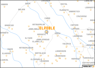 map of El Roble