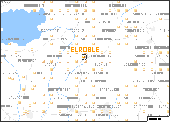 map of El Roble