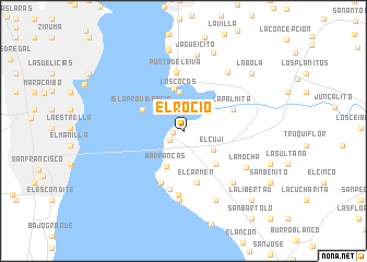 map of El Rocio