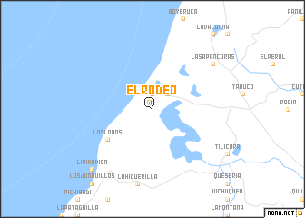 map of El Rodeo