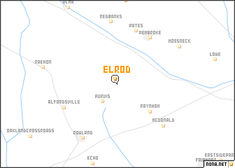 map of Elrod