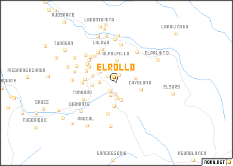 map of El Rollo