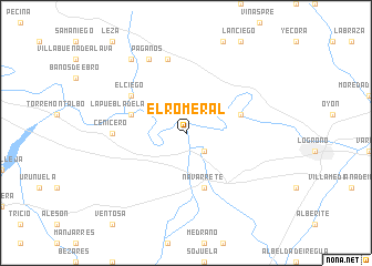 map of El Romeral