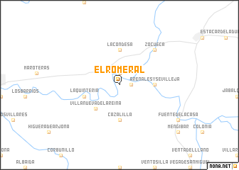 map of El Romeral