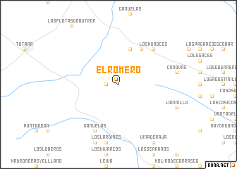 map of El Romero