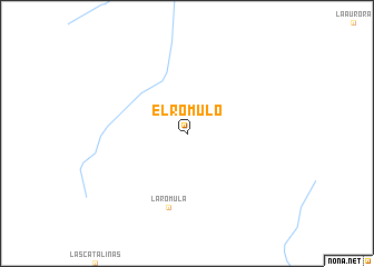 map of El Rómulo