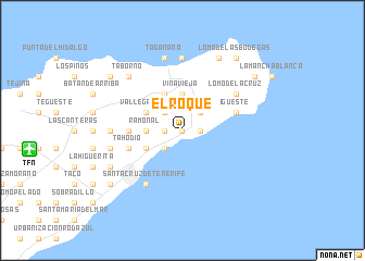 map of El Roque