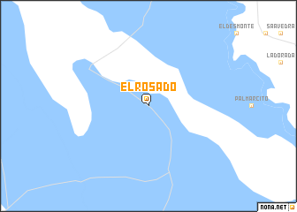 map of El Rosado