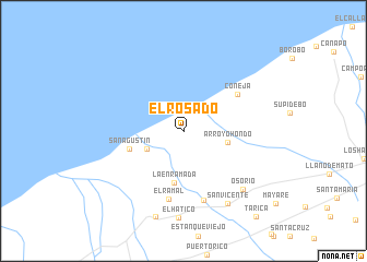 map of El Rosado