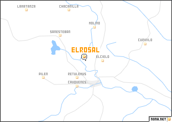 map of El Rosal