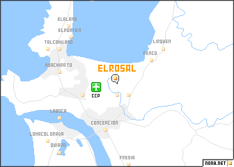 map of El Rosal