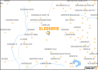 map of El Rosario