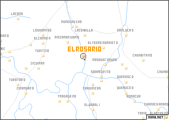 map of El Rosario