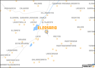 map of El Rosario