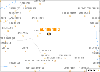 map of El Rosario