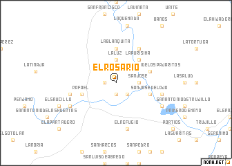 map of El Rosario