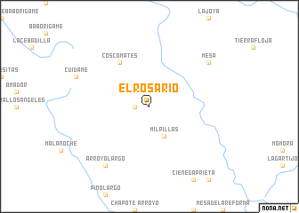 map of El Rosario