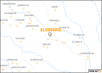 map of El Rosario