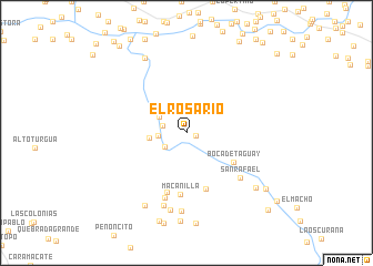 map of El Rosario