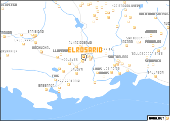 map of El Rosario