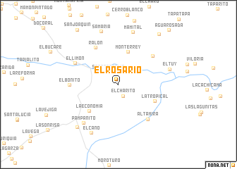 map of El Rosario