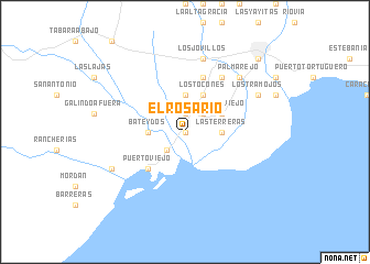 map of El Rosario